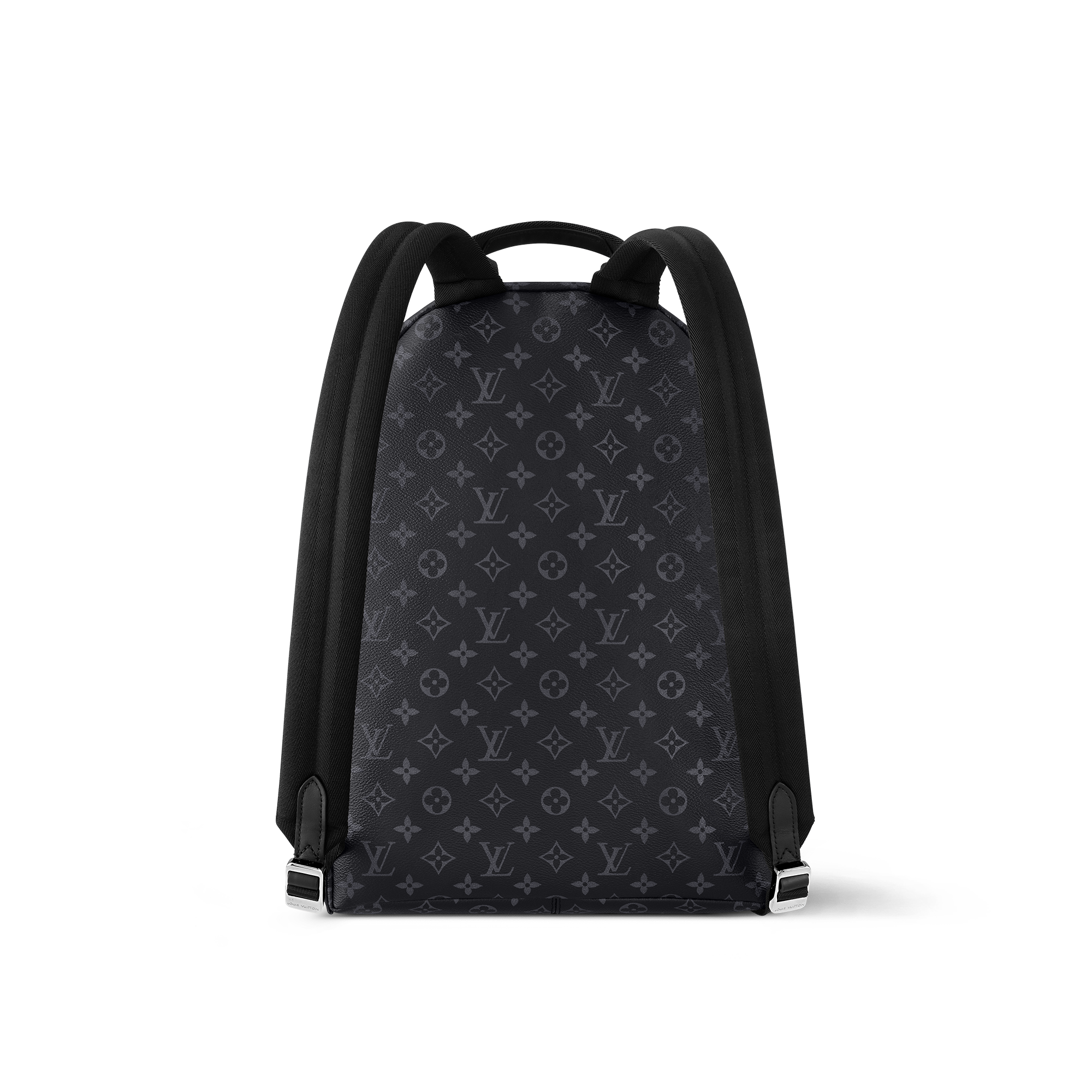 Louis Vuitton ブラック リュック ビジネススーツに♪ ヴィトン バックパック リュック黒 シンプル